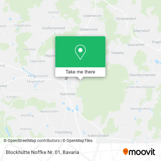 Карта Blockhütte Noffke Nr. 01