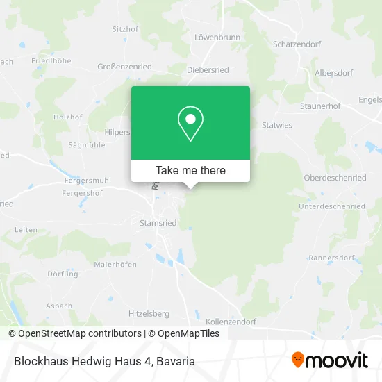 Карта Blockhaus Hedwig Haus 4