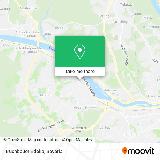 Карта Buchbauer Edeka