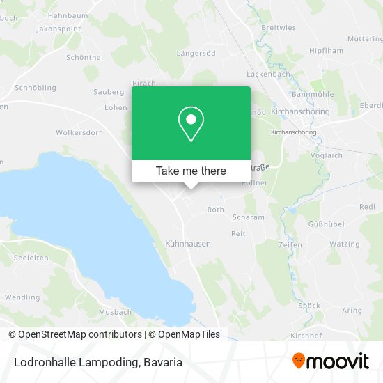 Карта Lodronhalle Lampoding