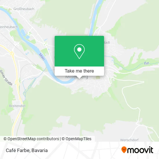 Карта Café Farbe