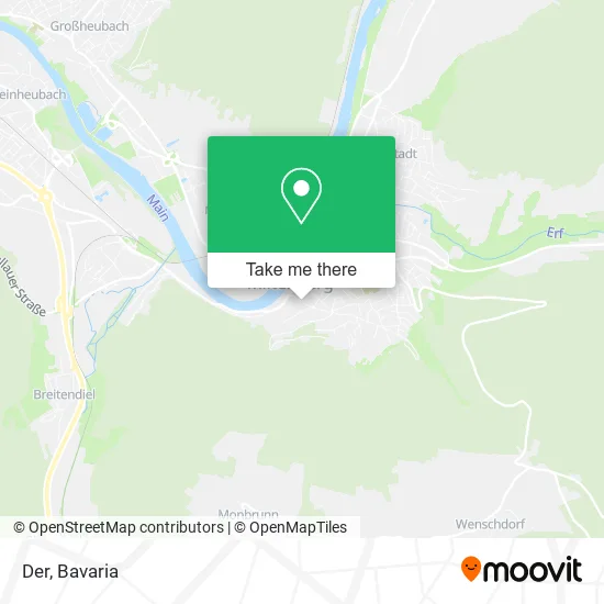 Карта Der