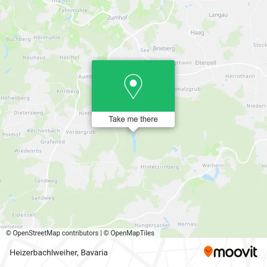 Карта Heizerbachlweiher