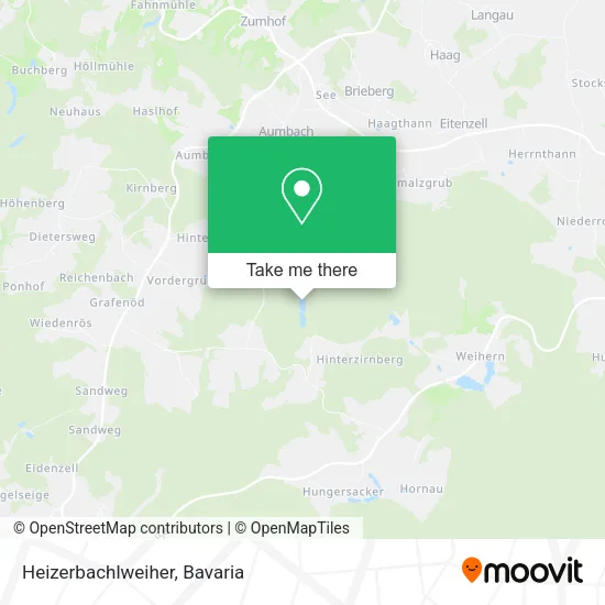 Карта Heizerbachlweiher