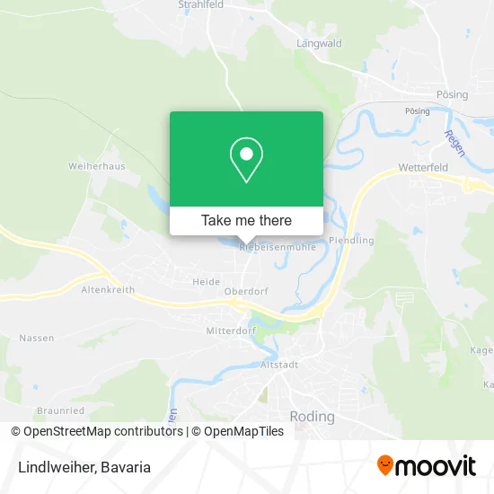 Карта Lindlweiher