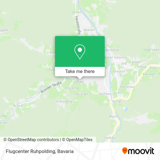 Карта Flugcenter Ruhpolding
