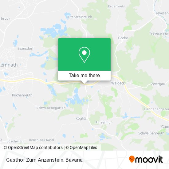 Gasthof Zum Anzenstein map