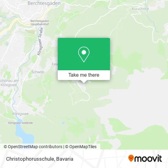 Карта Christophorusschule