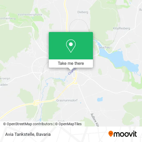 Карта Avia Tankstelle