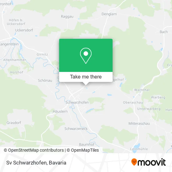 Карта Sv Schwarzhofen