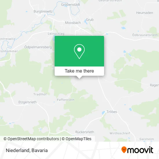 Карта Niederland