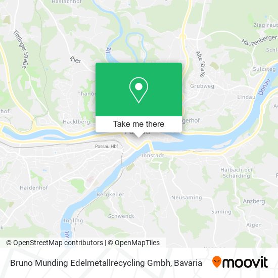Карта Bruno Munding Edelmetallrecycling Gmbh