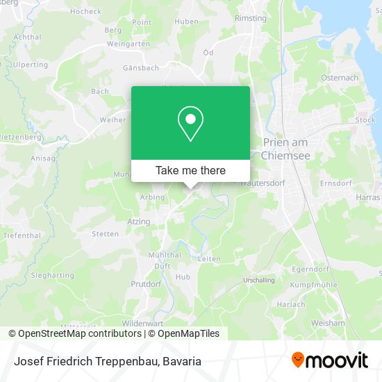 Josef Friedrich Treppenbau map