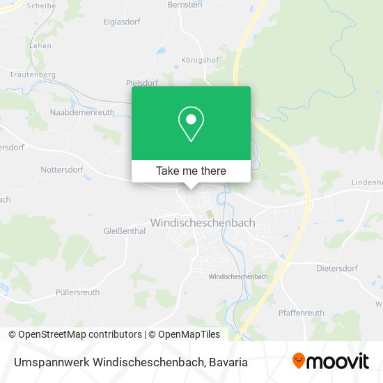 Карта Umspannwerk Windischeschenbach