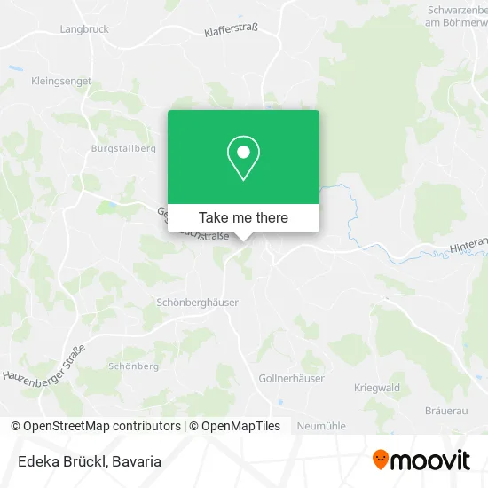 Карта Edeka Brückl