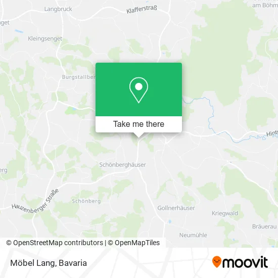 Карта Möbel Lang