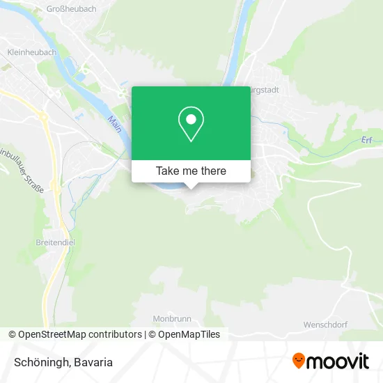 Карта Schöningh