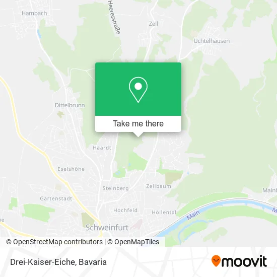 Карта Drei-Kaiser-Eiche