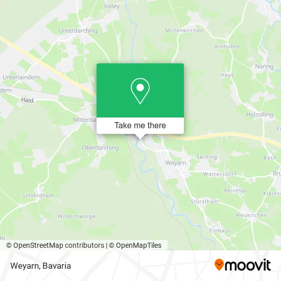 Карта Weyarn