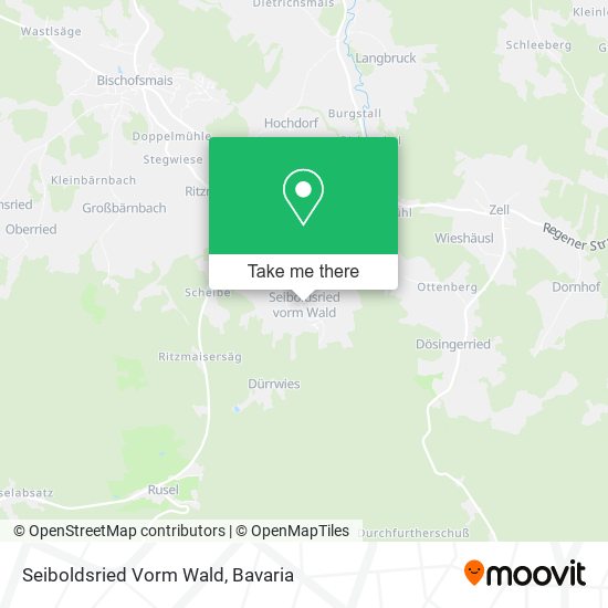 Seiboldsried Vorm Wald map