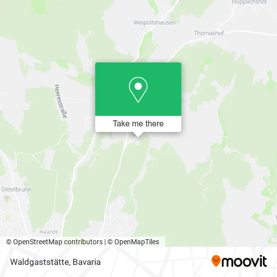 Карта Waldgaststätte