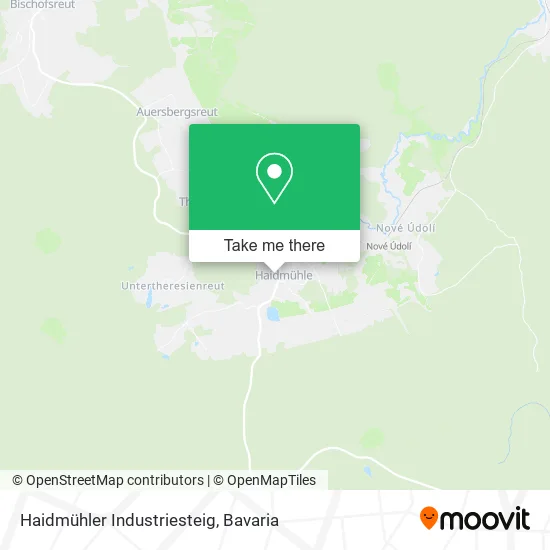 Карта Haidmühler Industriesteig