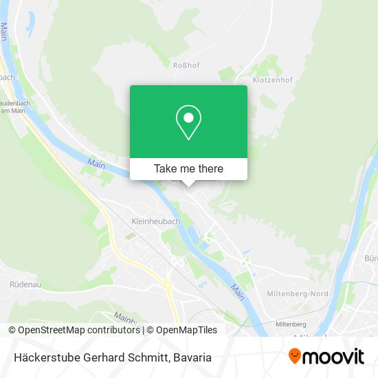 Häckerstube Gerhard Schmitt map