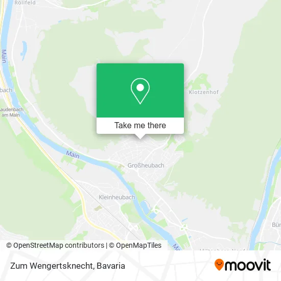 Карта Zum Wengertsknecht