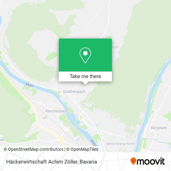 Häckerwirtschaft Achim Zöller map