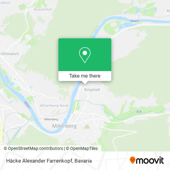 Карта Häcke Alexander Farrenkopf