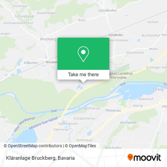 Kläranlage Bruckberg map