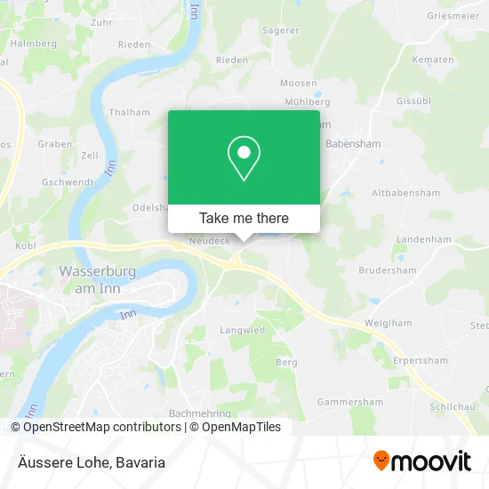 Карта Äussere Lohe