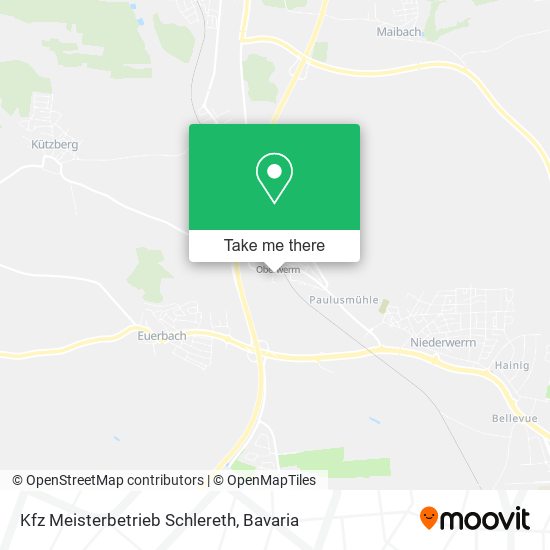 Kfz Meisterbetrieb Schlereth map