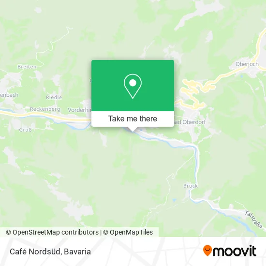 Карта Café Nordsüd