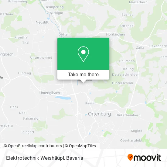 Карта Elektrotechnik Weishäupl