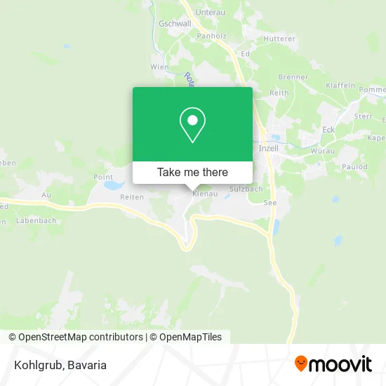 Карта Kohlgrub