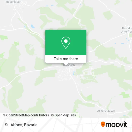 Карта St. Alfons