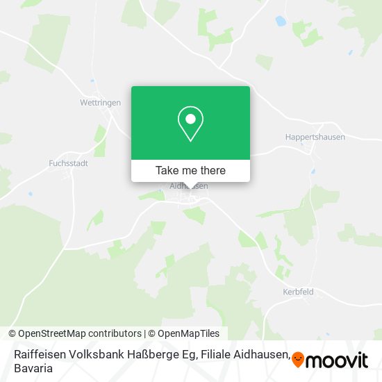 Raiffeisen Volksbank Haßberge Eg, Filiale Aidhausen map