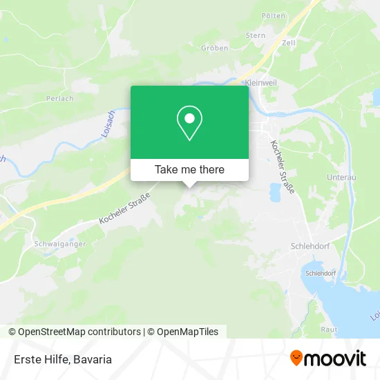 Карта Erste Hilfe