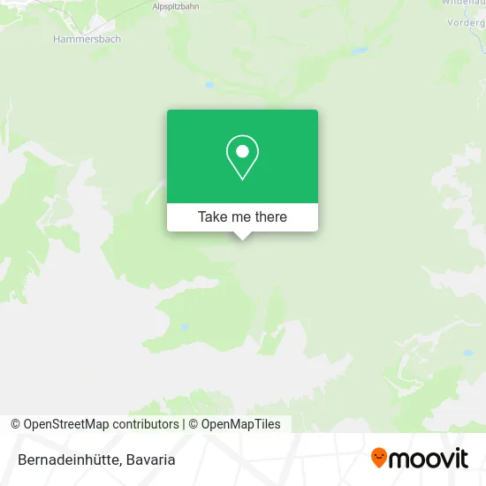 Карта Bernadeinhütte