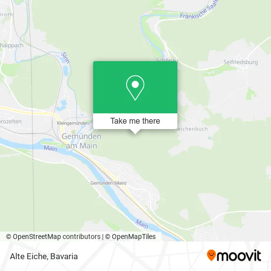 Карта Alte Eiche