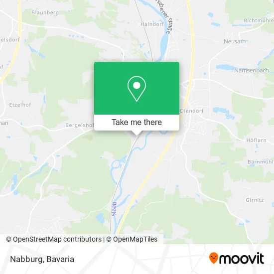 Карта Nabburg