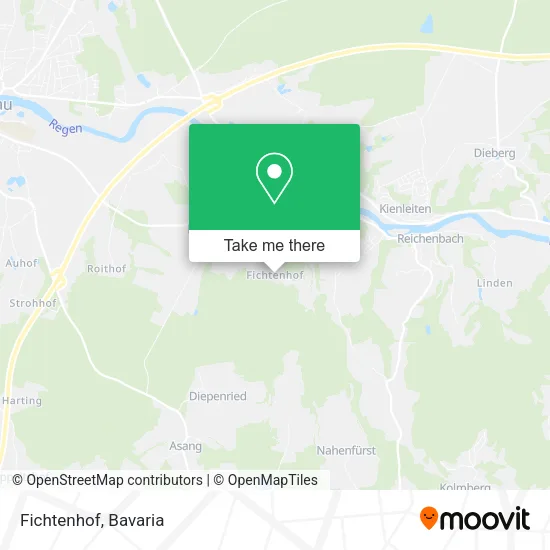Fichtenhof map
