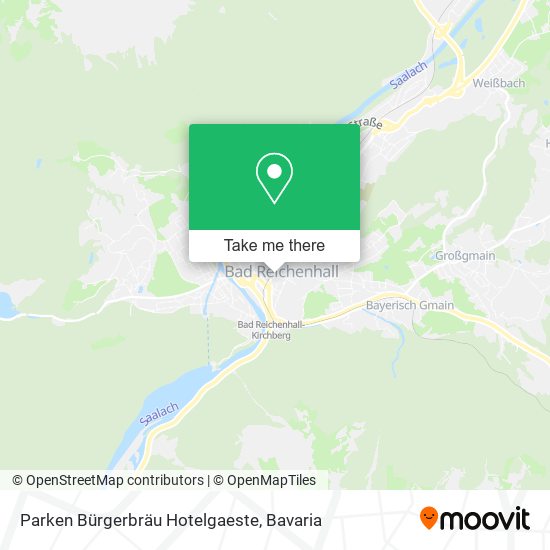 Parken Bürgerbräu Hotelgaeste map