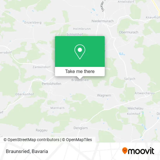 Карта Braunsried