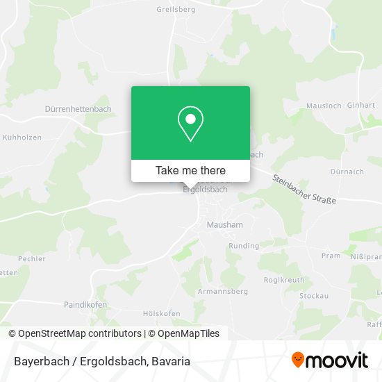 Bayerbach / Ergoldsbach map