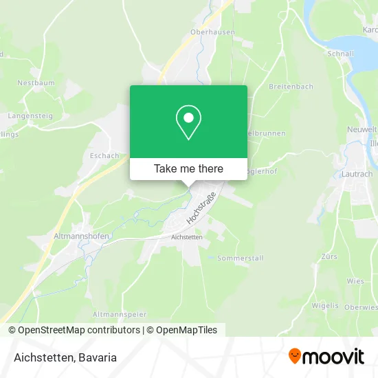 Карта Aichstetten