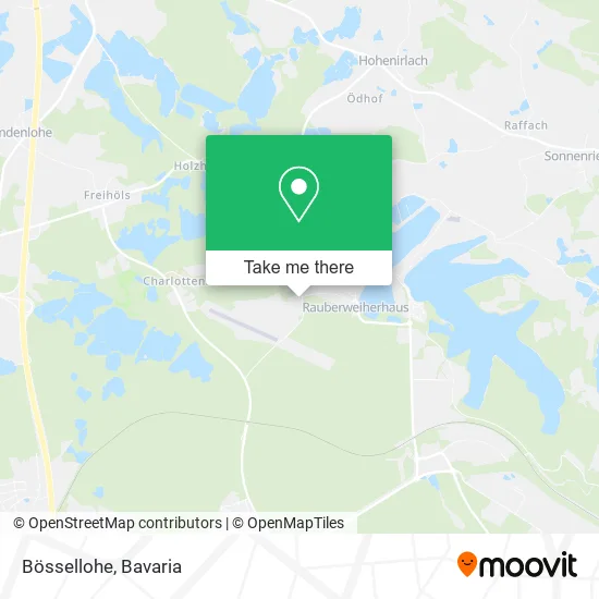 Карта Bössellohe