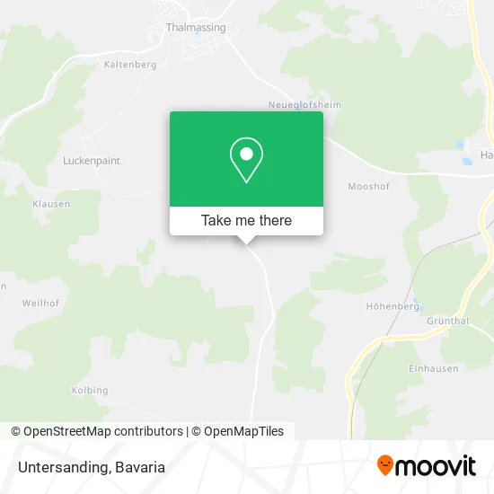 Карта Untersanding