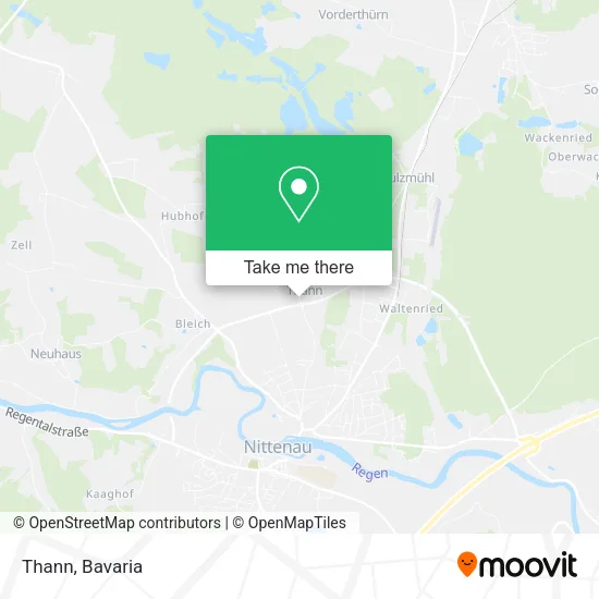 Карта Thann